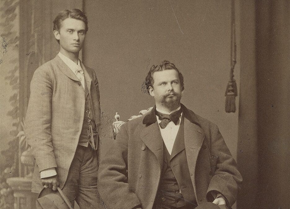 König Ludwig II und der Schauspieler Josef Kainz