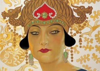 Originalplakat für Giacomo Puccinis "Turandot" von 1926