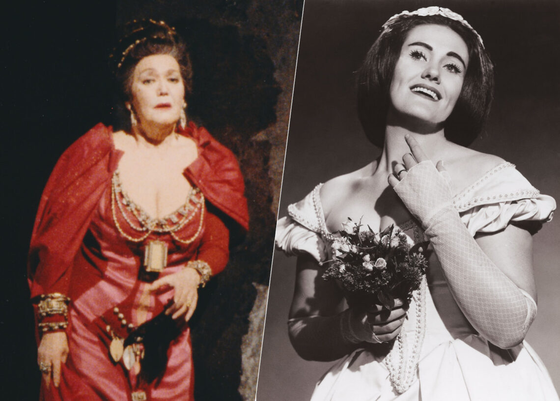 Leonie Rysanek und Joan Sutherland